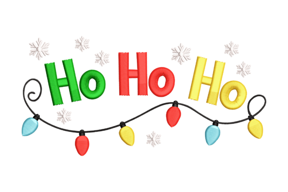 Ho Ho Ho Christmas Lights